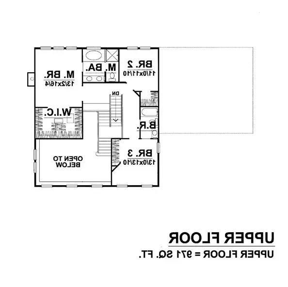 Upper Floor Plan