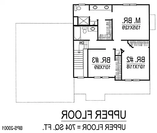 Upper Floor Plan