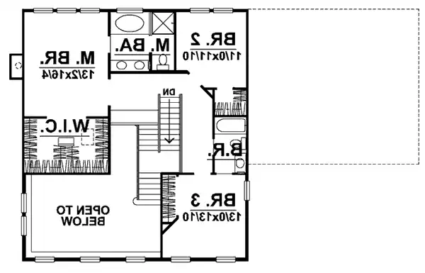 Upper Floor Plan