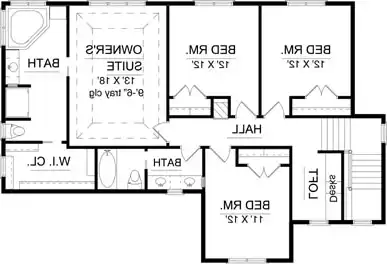 Upper Floor Plan