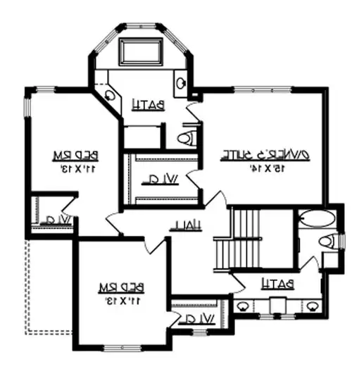 Upper Floor Plan