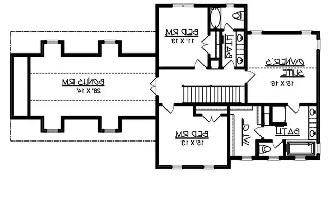 Upper Floor Plan