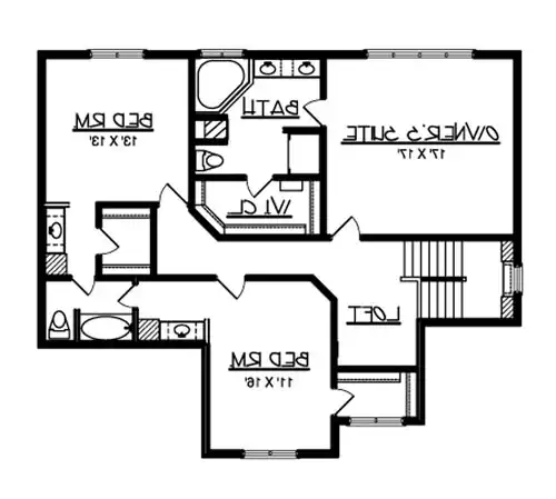 Upper Floor Plan