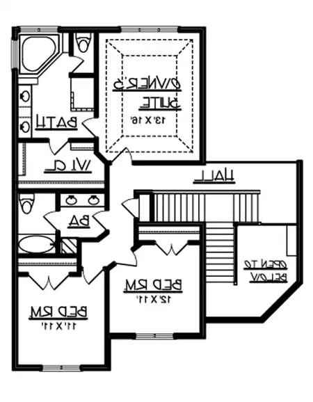 Upper Floor Plan