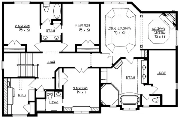 Upper Floor Plan