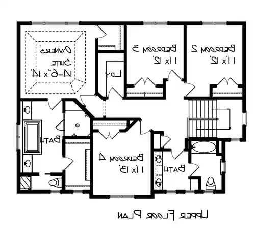 Upper Floor Plan