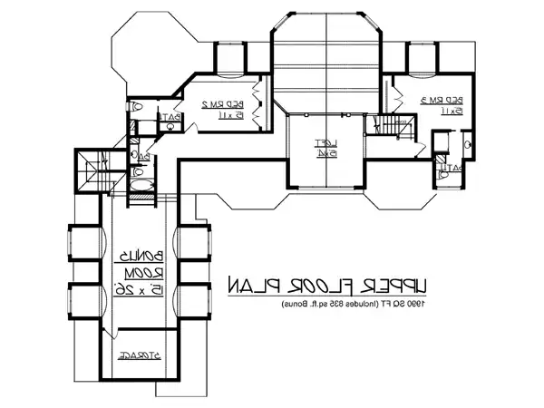 Upper Floor Plan