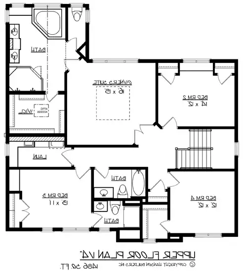 Upper Floor Plan