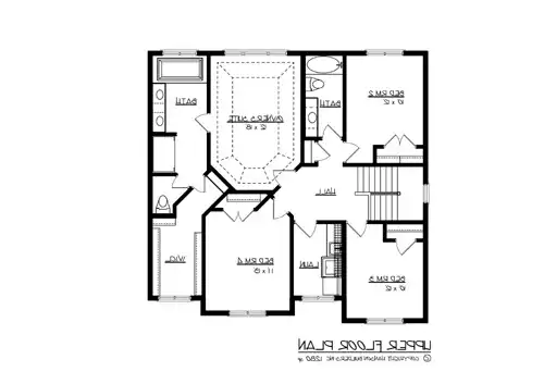 Upper Floor Plan