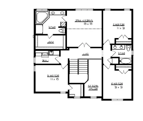 Upper Floor Plan
