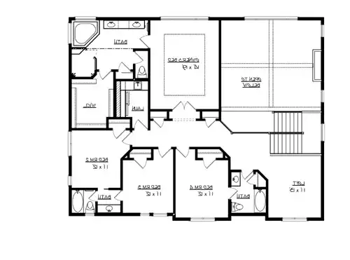 Upper Floor Plan