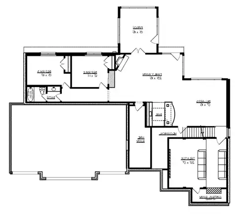 Lower Floor Plan