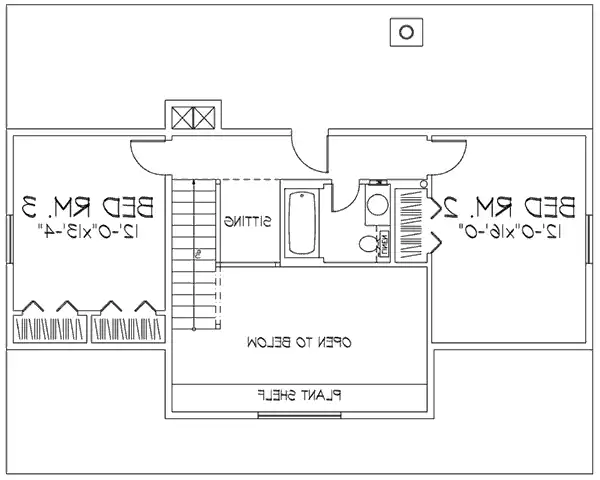 Upper Floor Plan