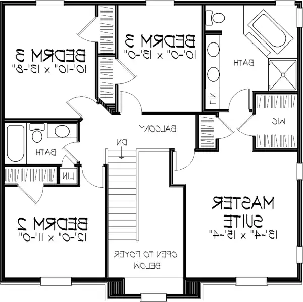 Upper Floor Plan