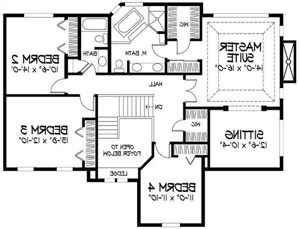 Upper Floor Plan