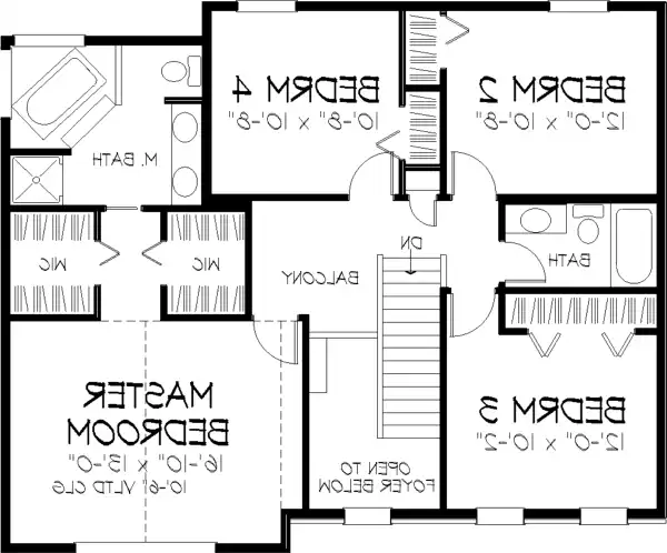 Upper Floor Plan