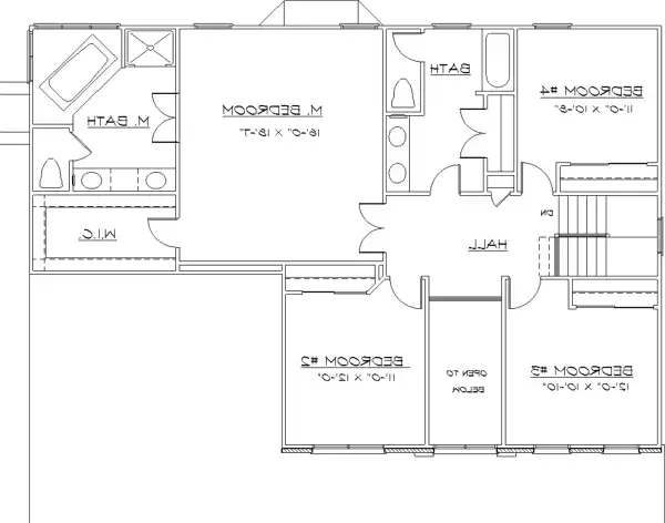 Upper Floor Plan