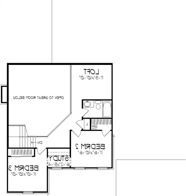 Upper Floor Plan