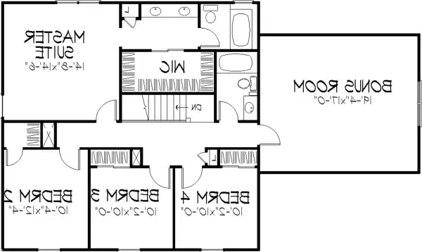 Upper Floor Plan