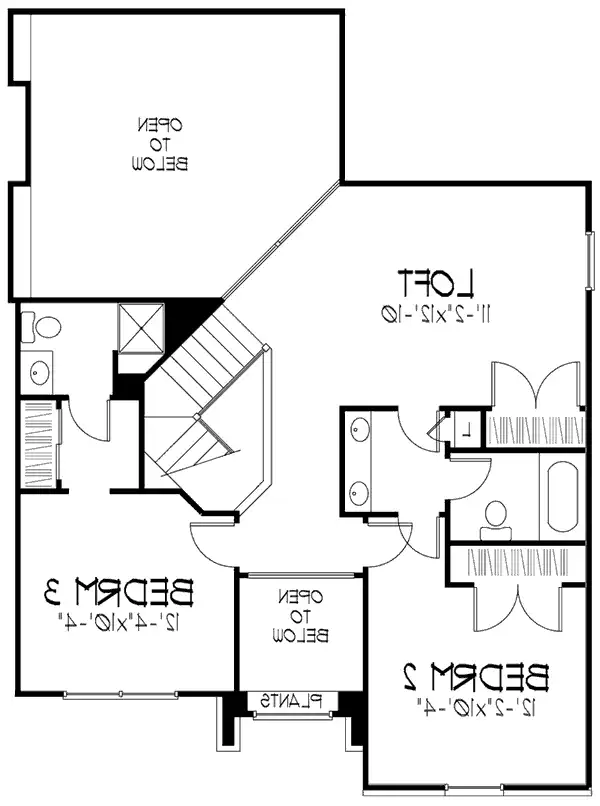 Upper Floor Plan