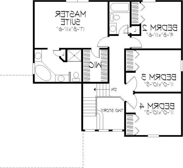 Upper Floor Plan