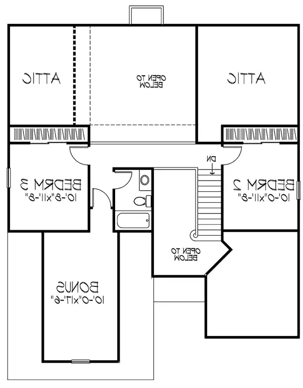 Upper Floor Plan