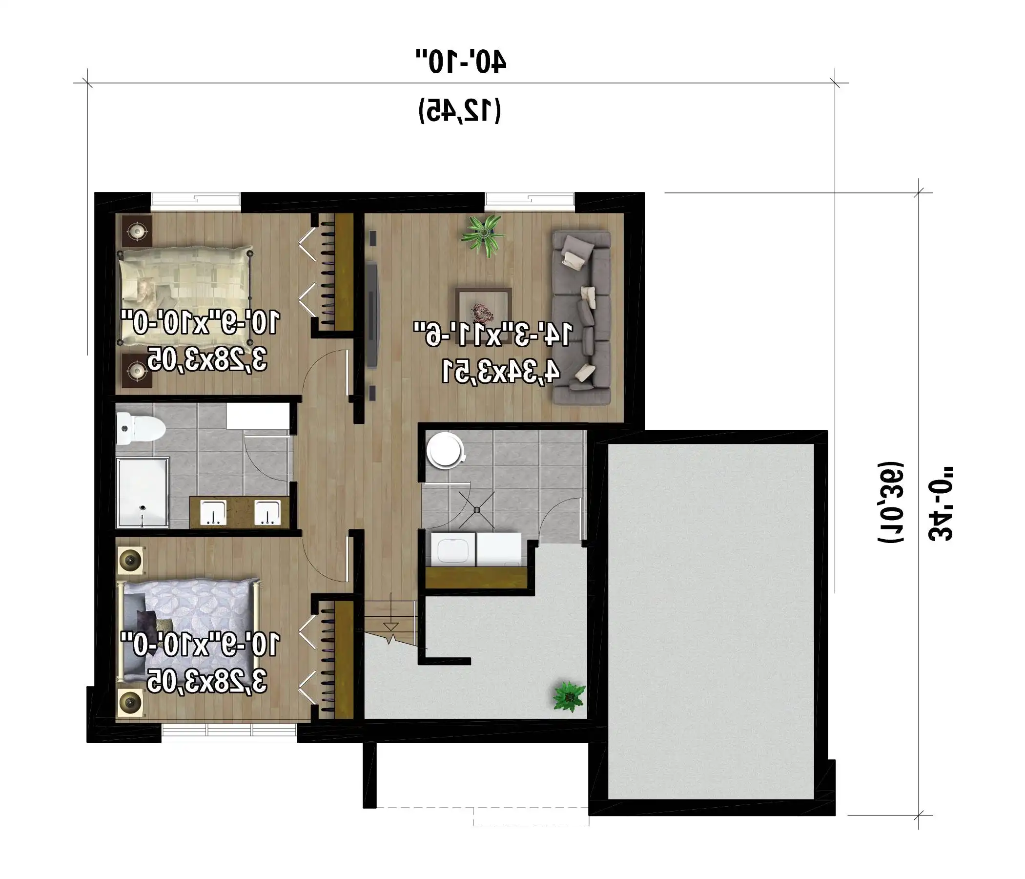 Lower Level Plan