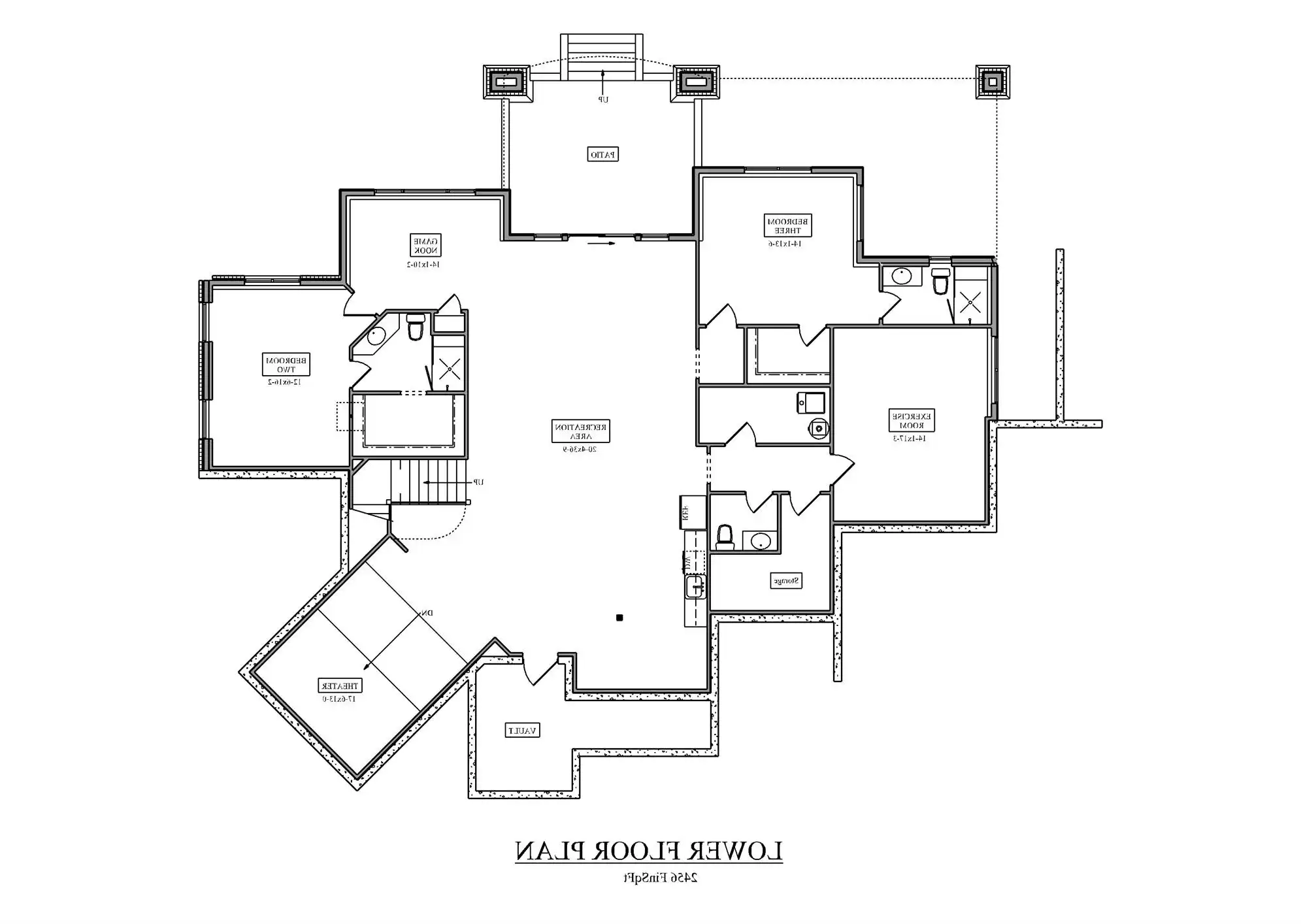 Lower Level Plan