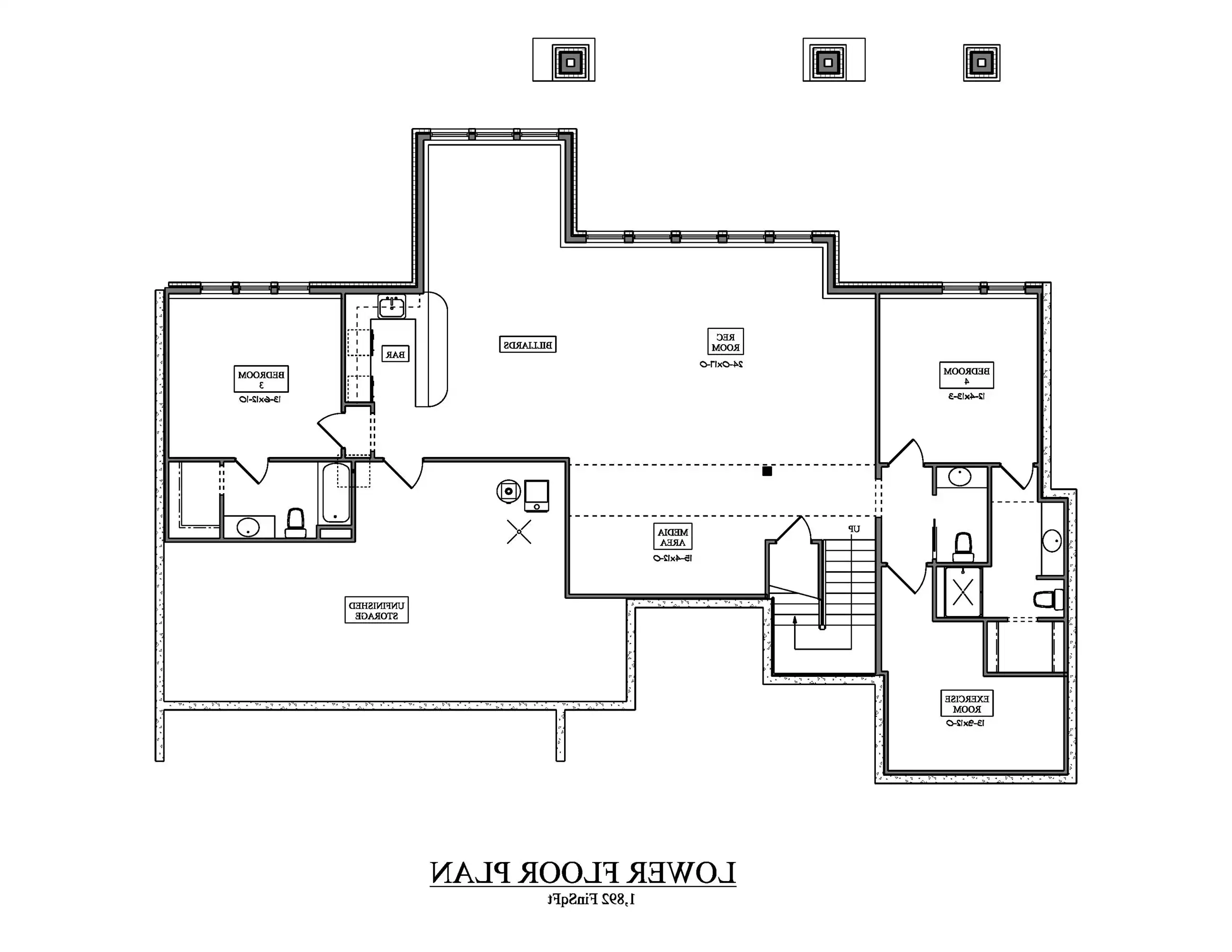 Optional Lower Level Plan