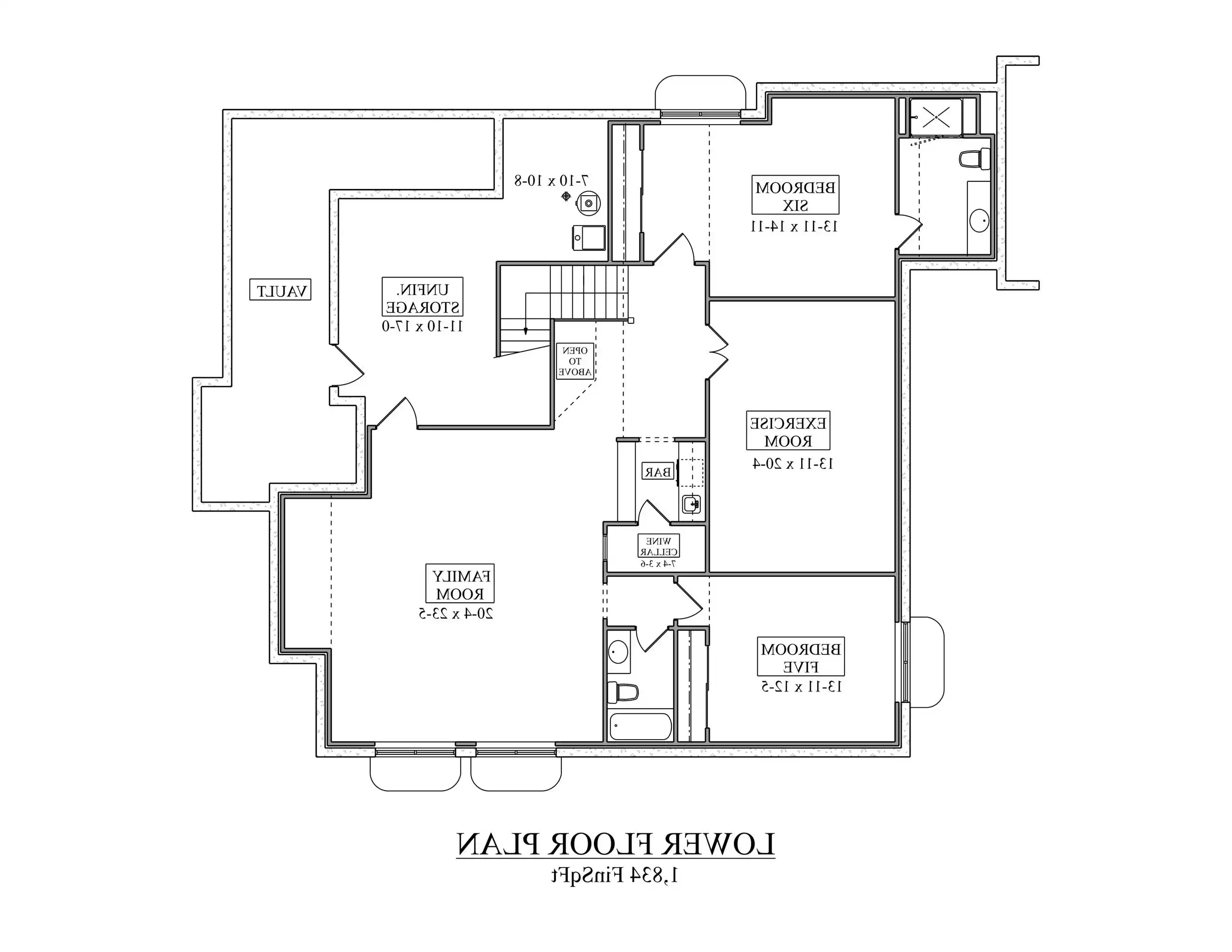 Lower Level Plan