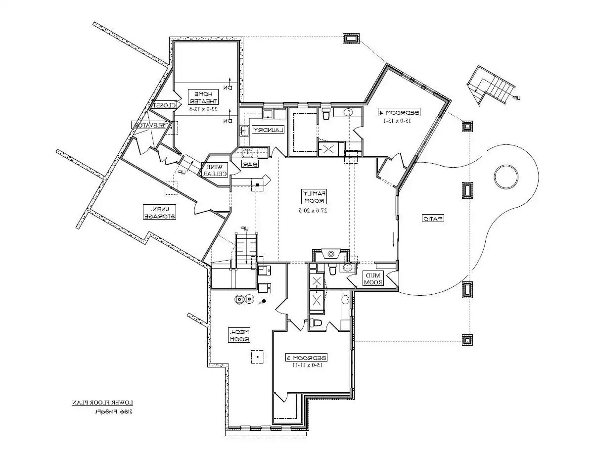 Lower Level Plan