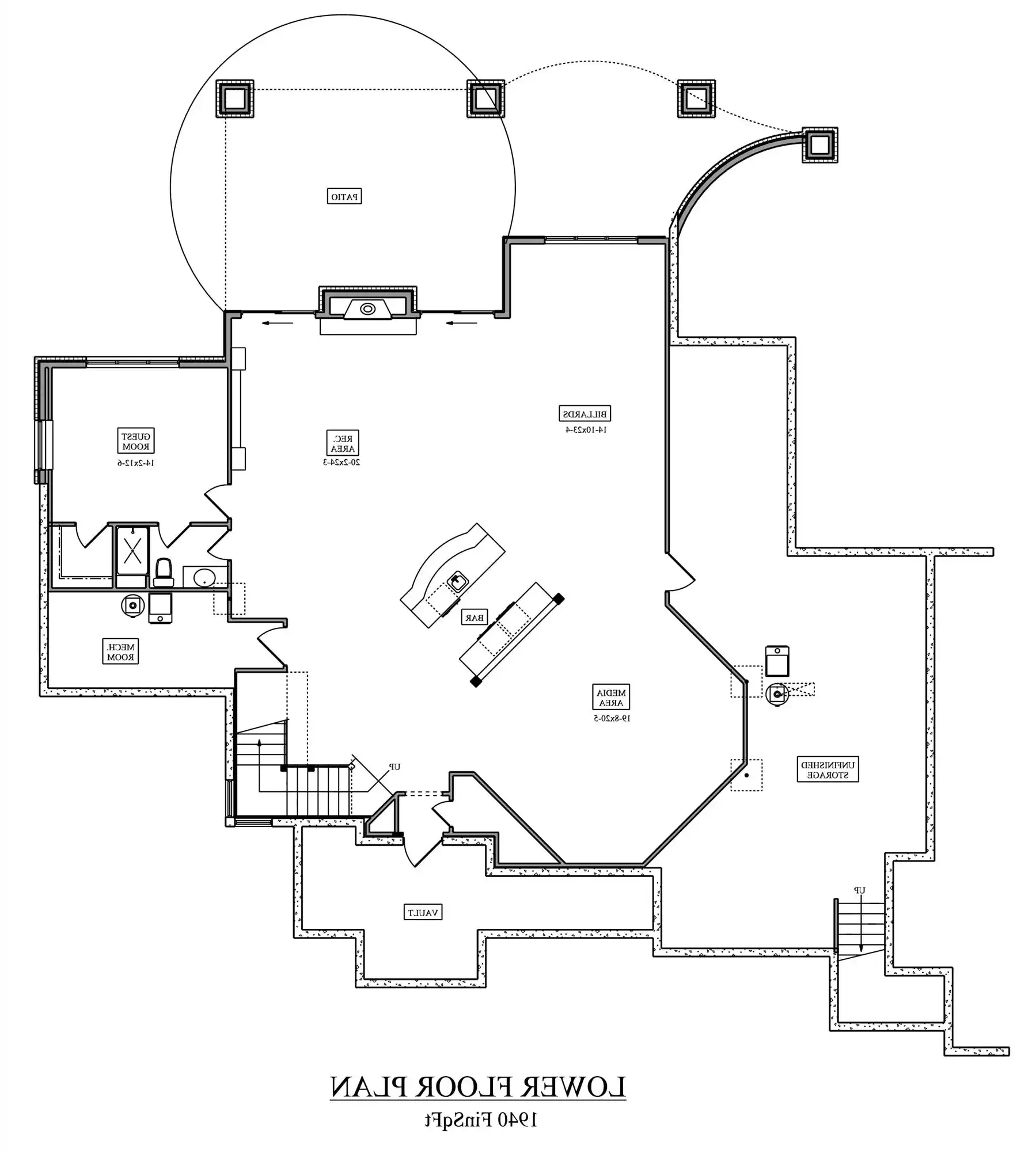 Lower Level Plan