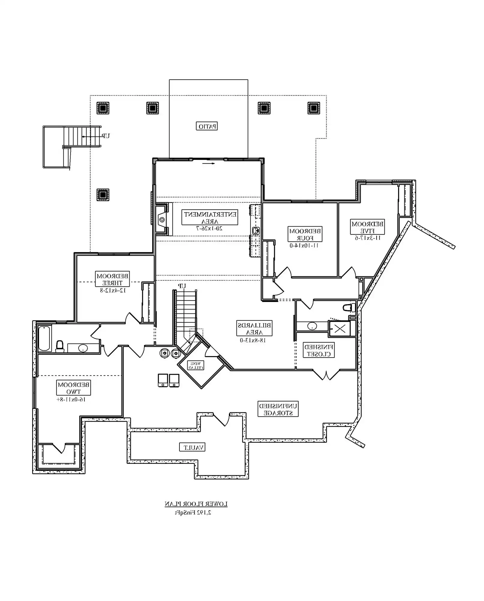 Lower Level Plan