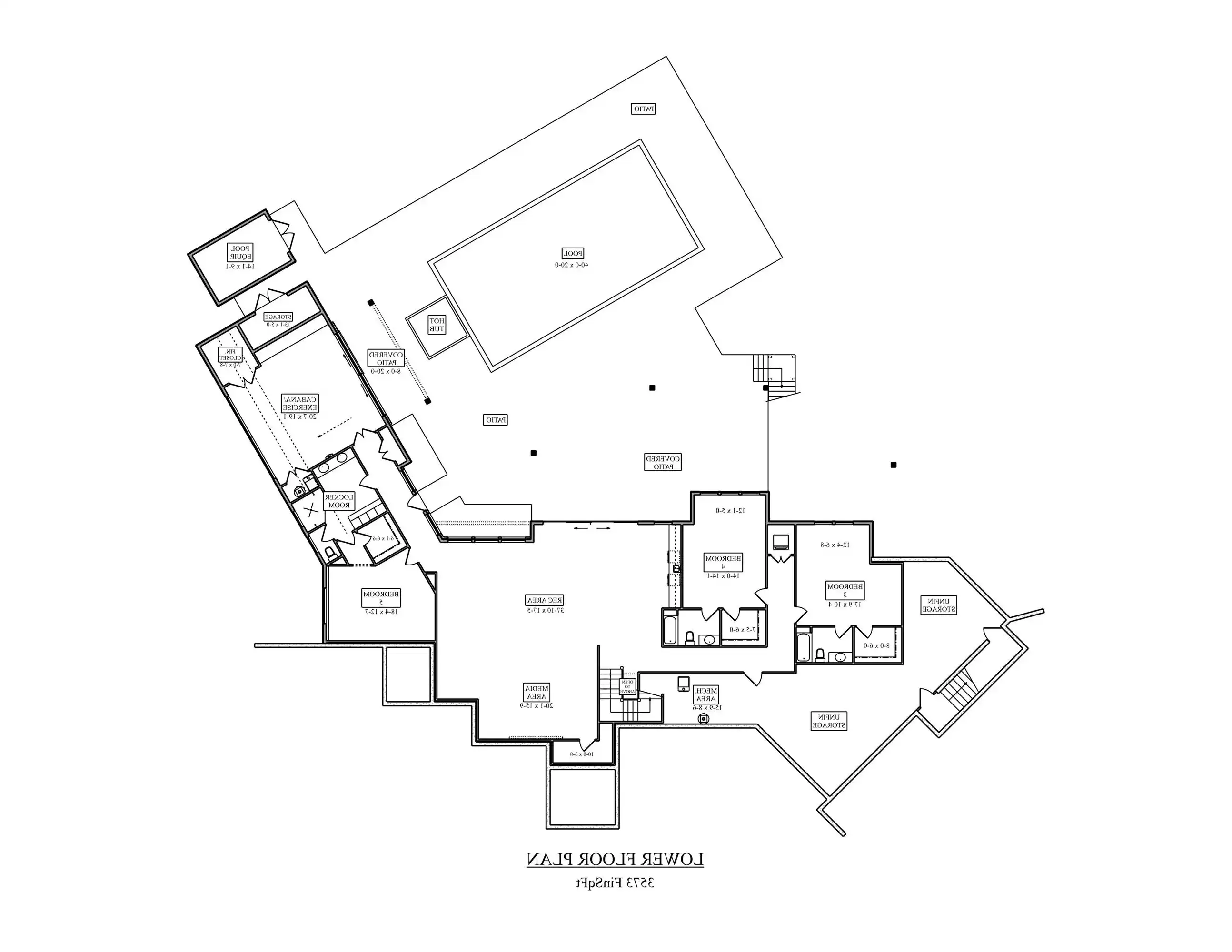 Lower Level Plan