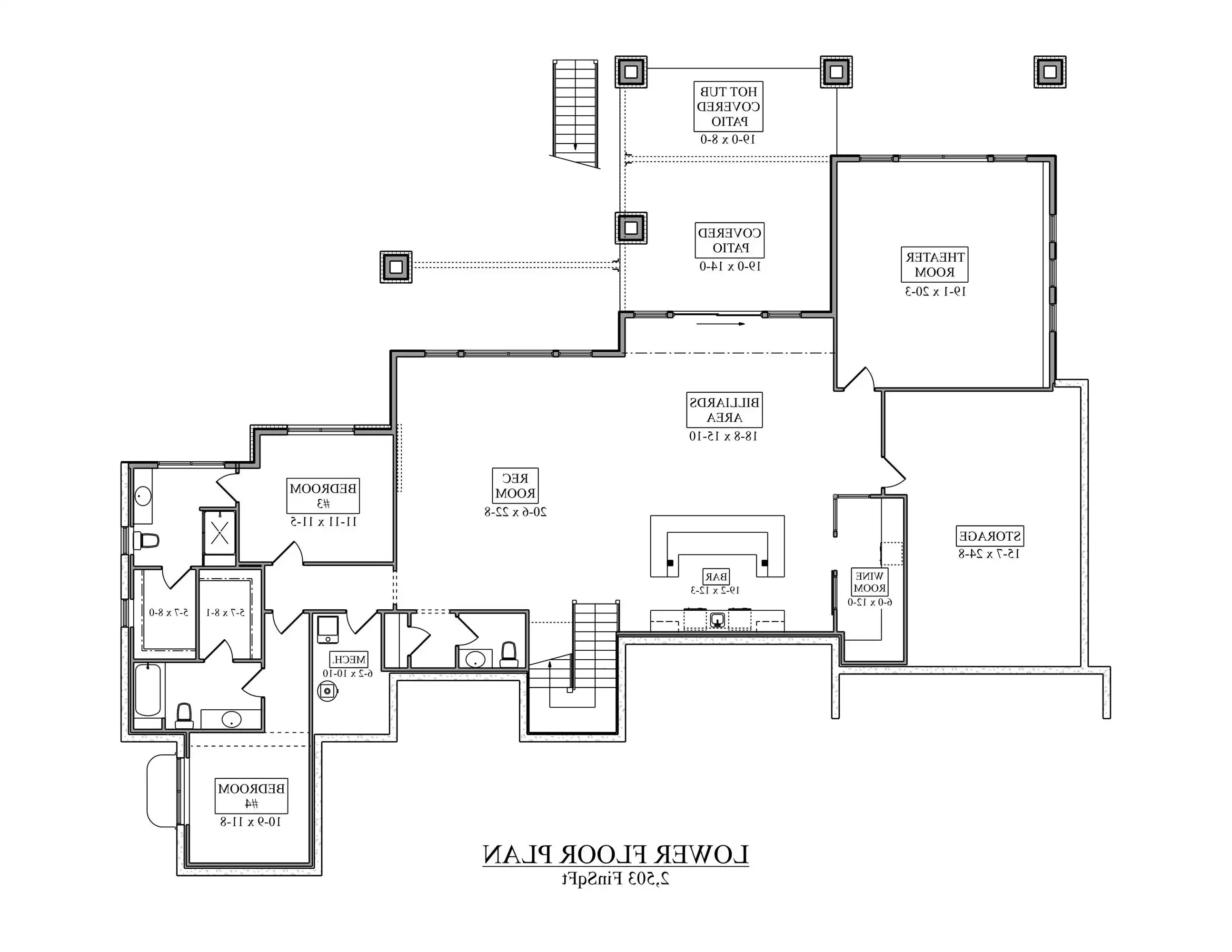 Lower Level Plan