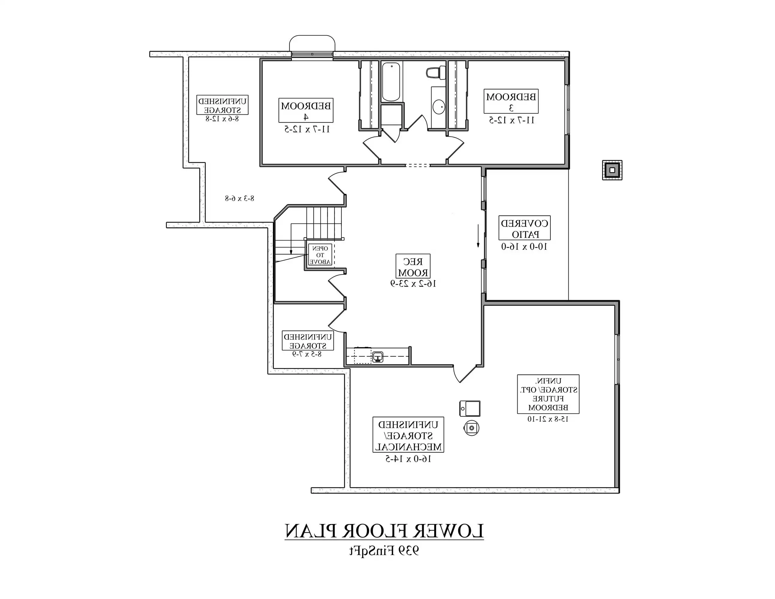 Lower Level Plan
