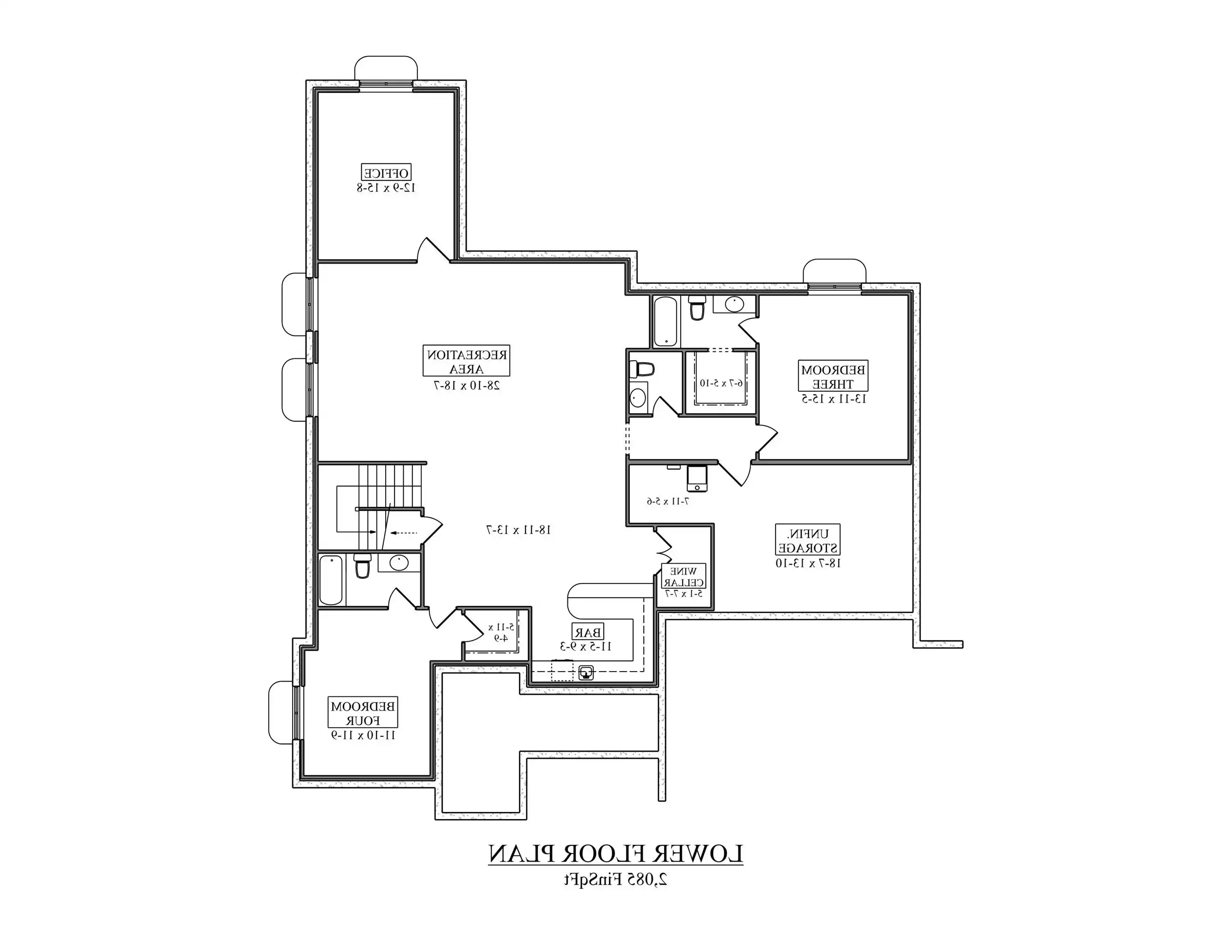 Lower Level Plan