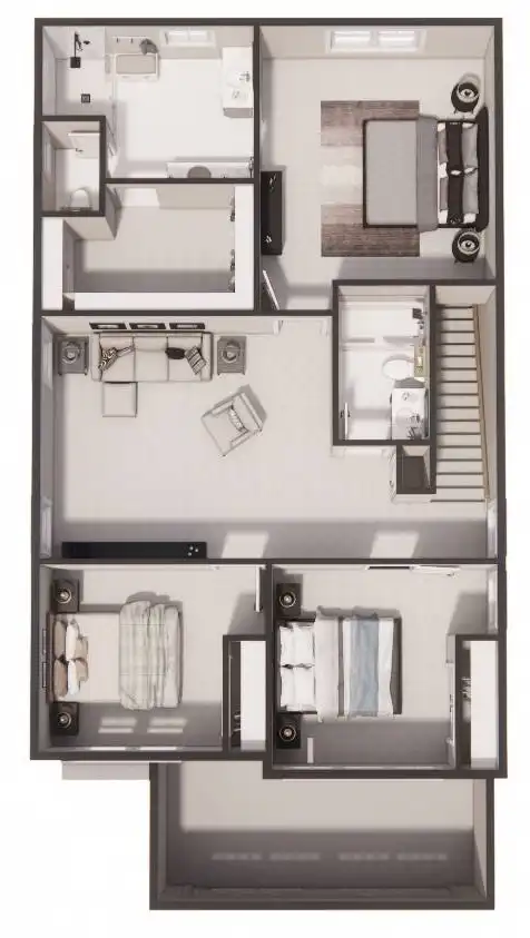 2nd Floor Furnished