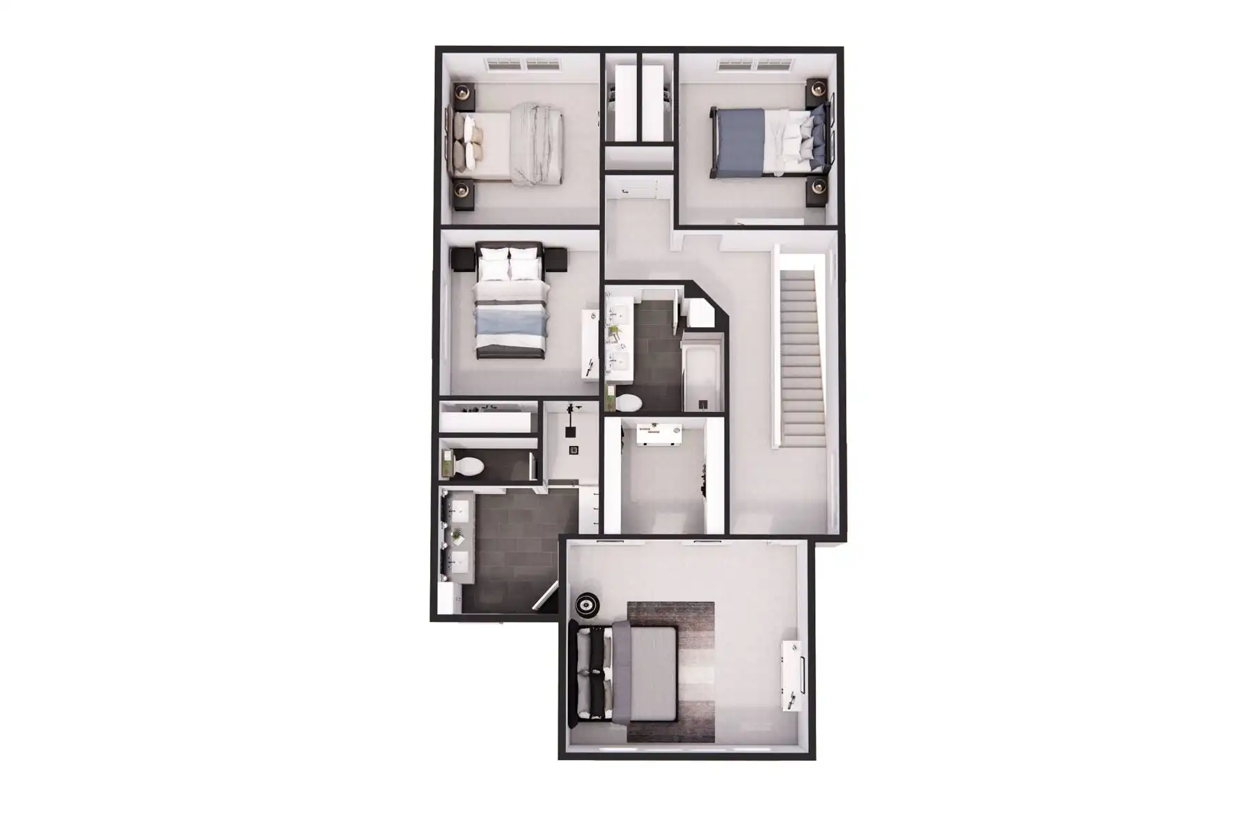 2nd Floor Furnished