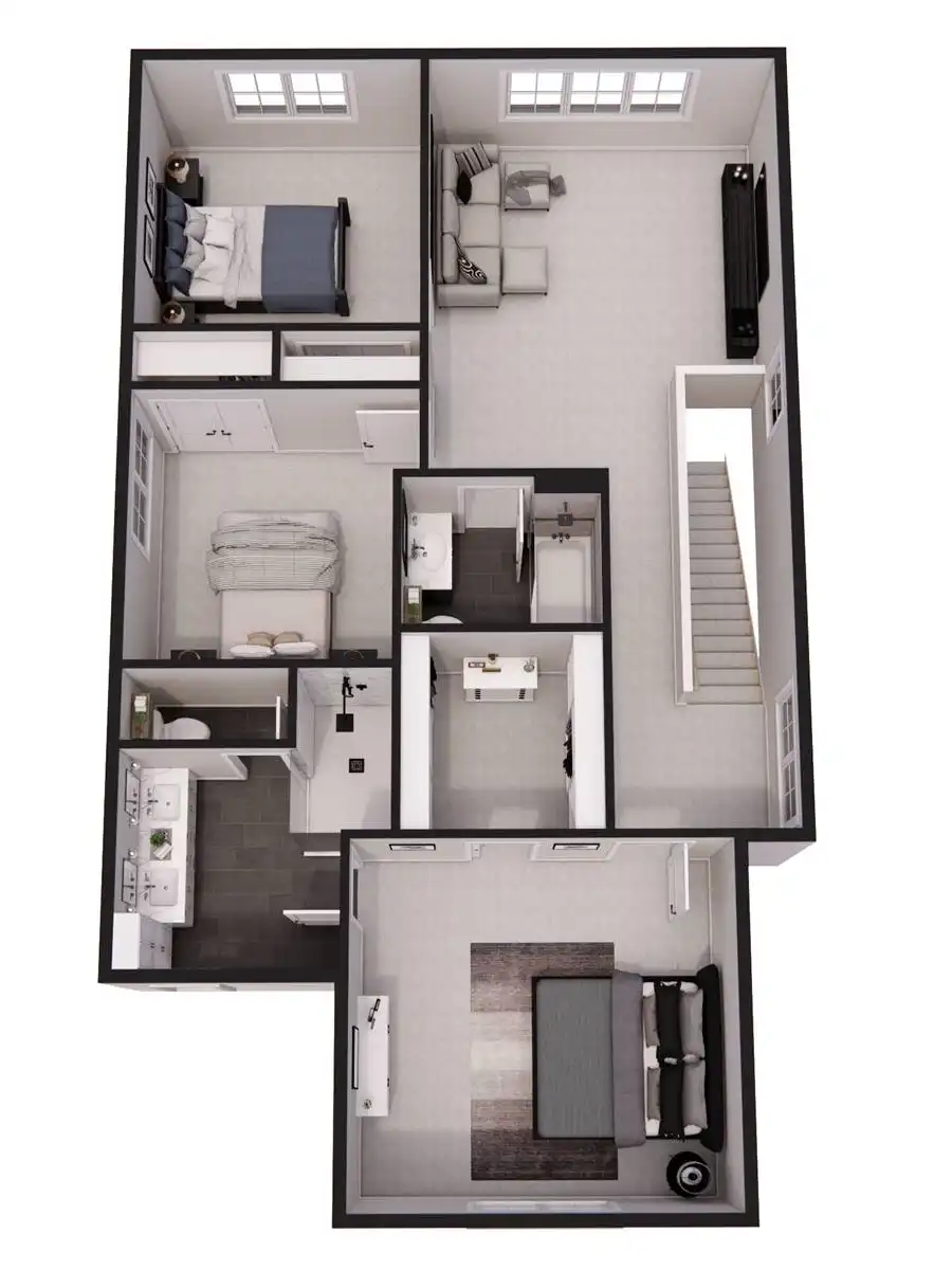 2nd Floor Furnished