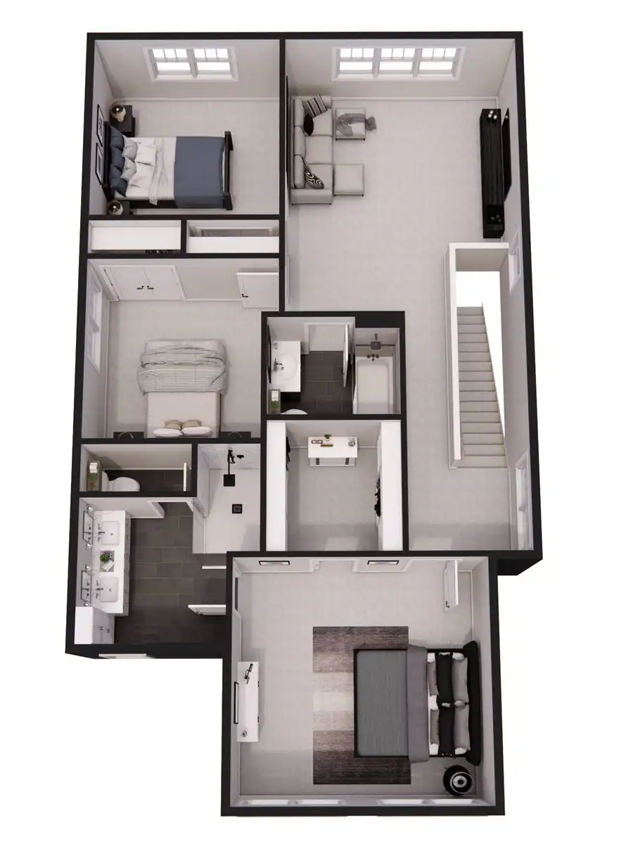 2nd Floor Furnished