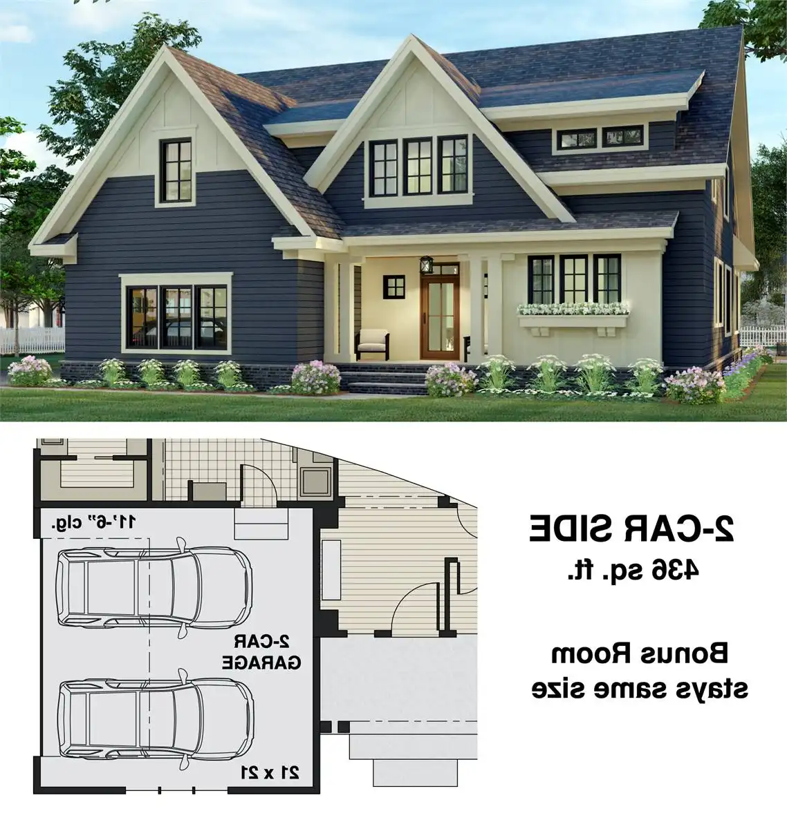 2-Car Side Entry