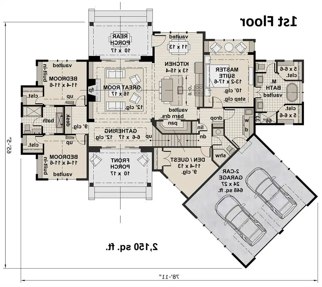 1st Floor Plan