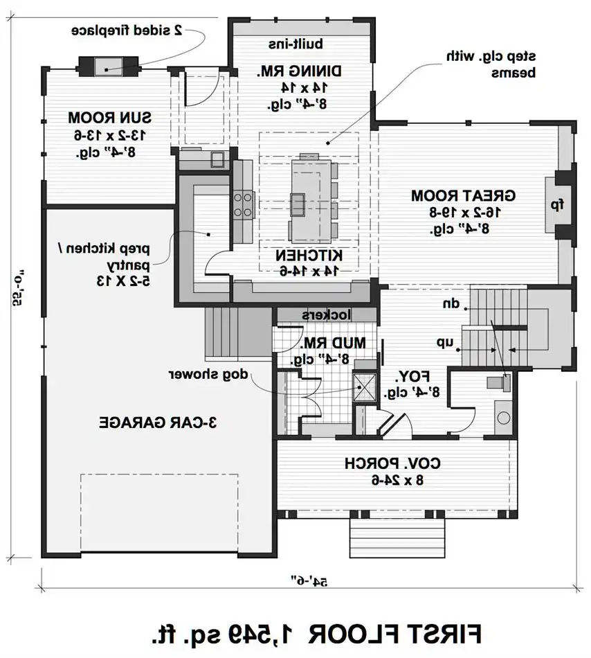 1st Floor Plan
