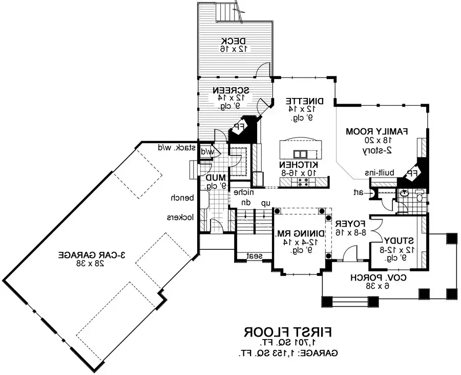 1st Floor Plan