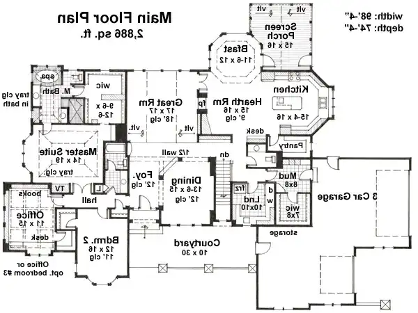 1st Floor Plan