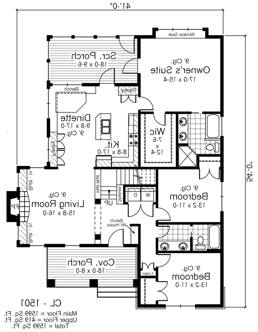 1st Floor Plan