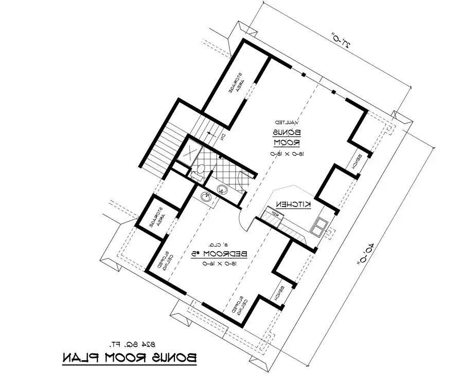 Bonus Floor Plan