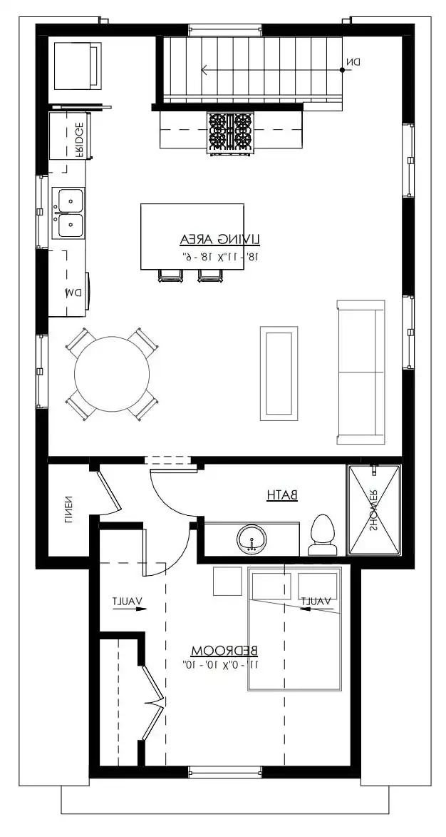 Optional 1-Bedroom Apartment