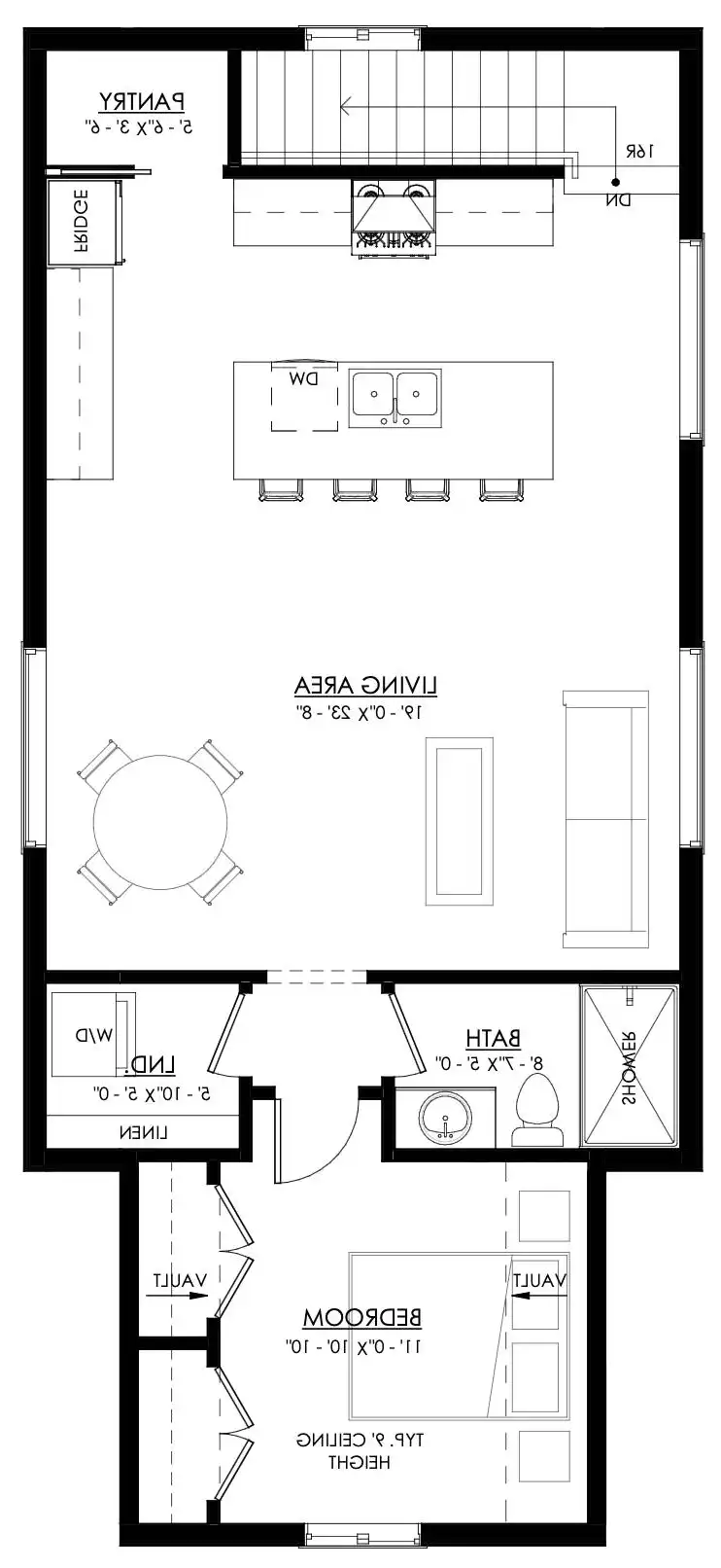 Upper Floor Plan - Finished